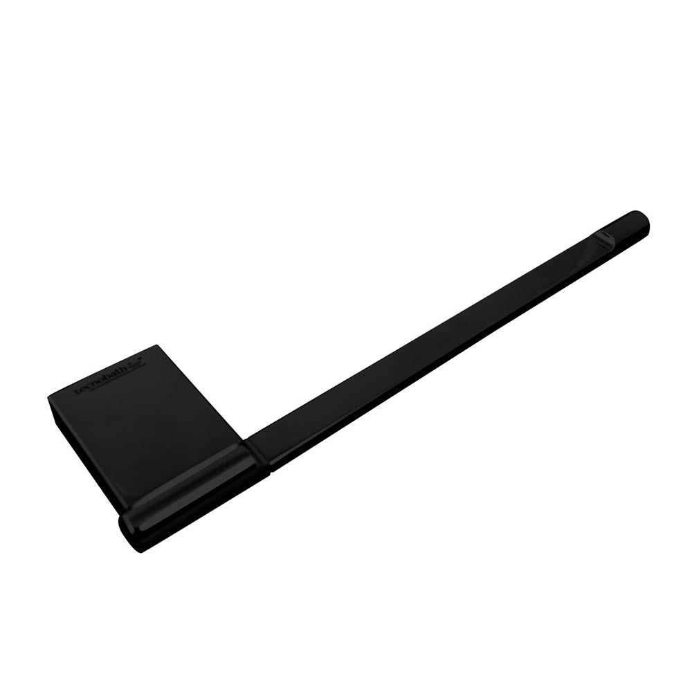 Lucent Toallero corto acabado Negro Mate Tecnobath TB14.439N