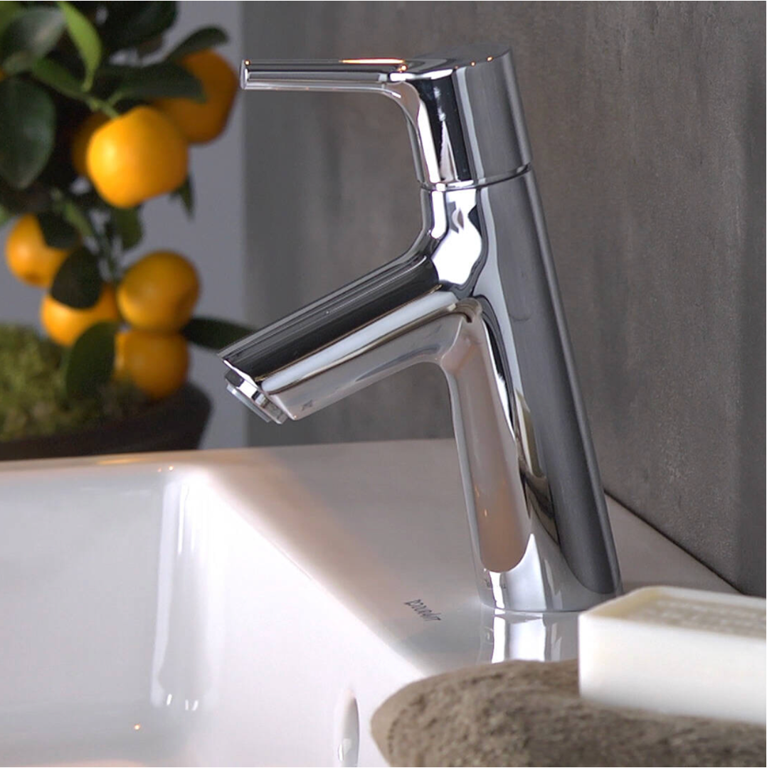 Talis S Monomando de lavabo 80 con vaciador automático 72010000 Hansgrohe -ST