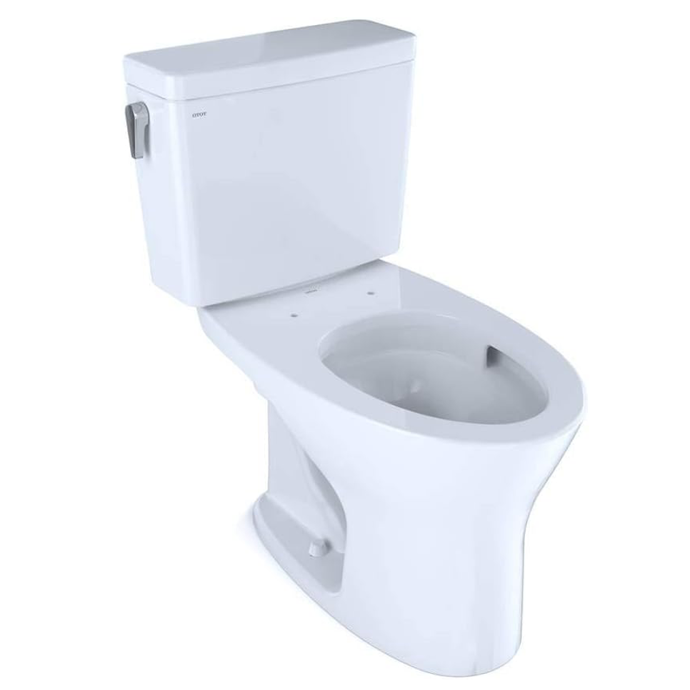TOTO Drake® - Inodoro de Dos Piezas - 1.28 GPF Taza Alargada CEFIONTECT® TOTO MS776124CEG#01 ¡DISPONIBLE PARA ENTREGA INMEDIATA!