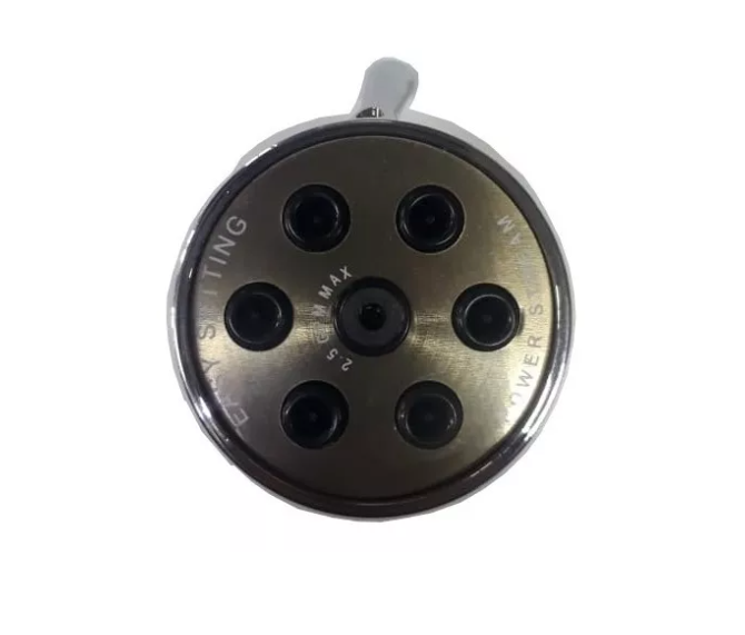 Regadera para Alta Presión Cromo incluye Brazo