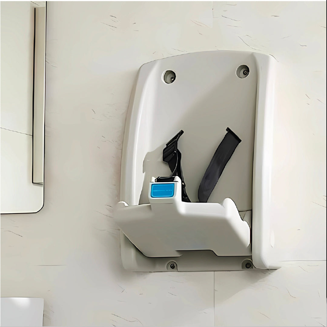 Asiento infantil de seguridad para Bebe en baños públicos