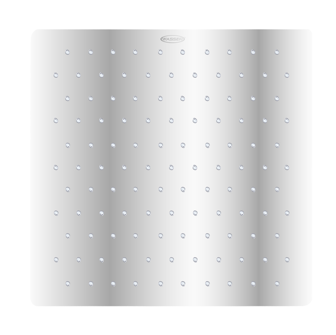 Regadera Cuadrada de Lluvia 40x40 cm Acero Inoxidable