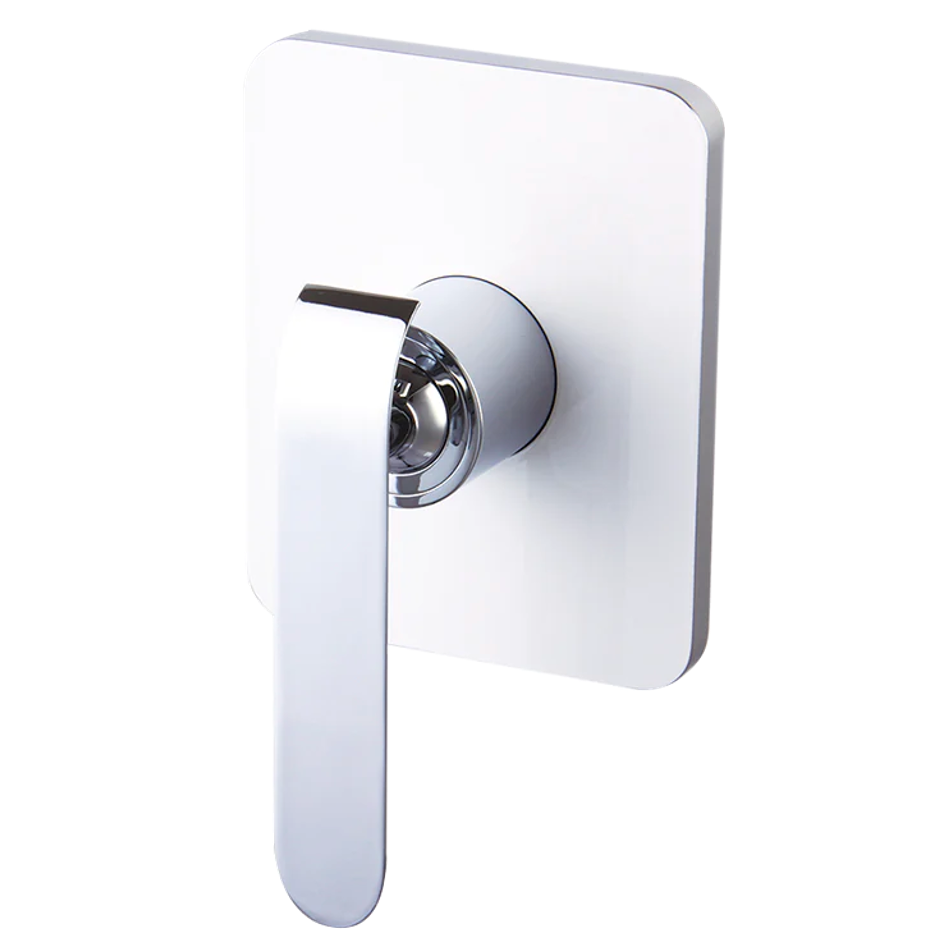 Monomando para Regadera Blanco/Cromo S9 Wasser