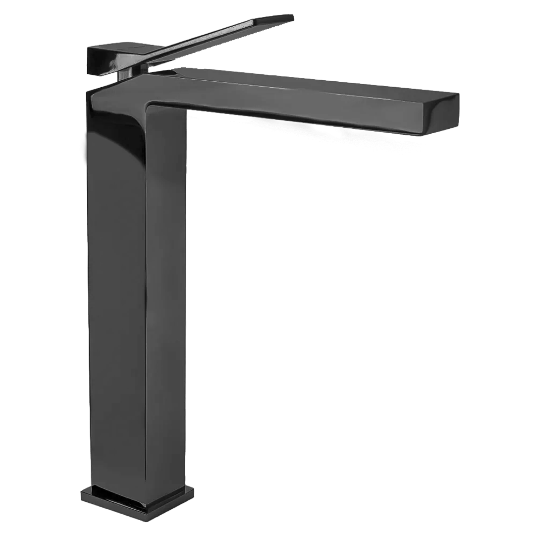 Monomando Alto para Lavabo acabado Gun Metal