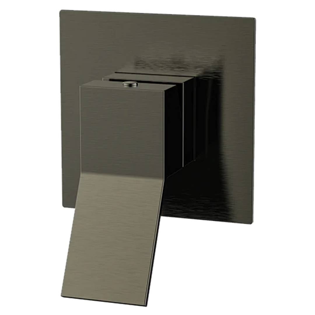 Monomando para Regadera Latón Gun Metal