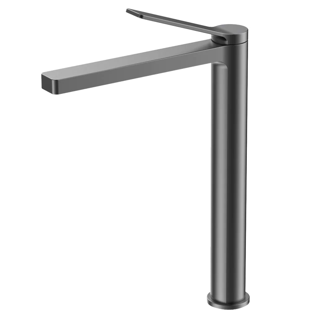 Monomando Alto para Lavabo acabado Gun Metal