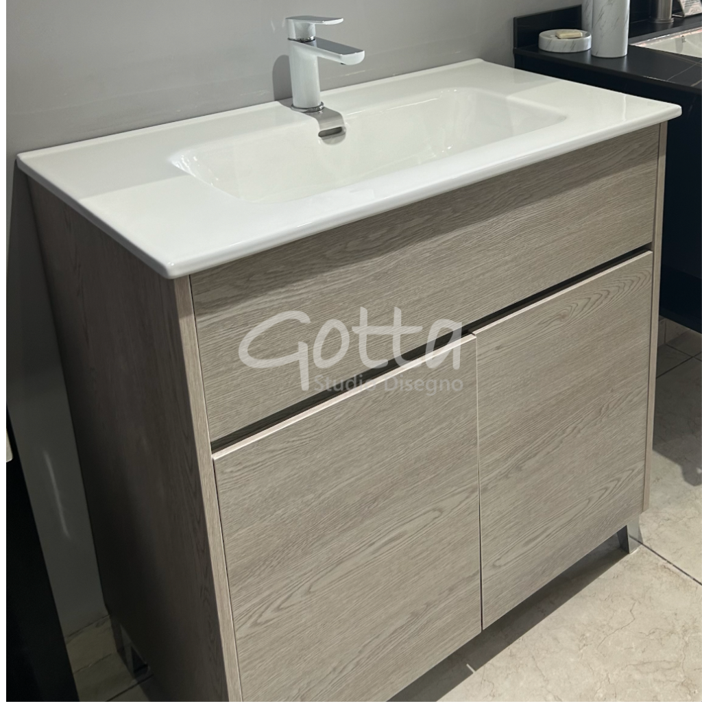 Band Gabinete para Baño montaje a piso en 3 medidas y 3 acabados a elegir