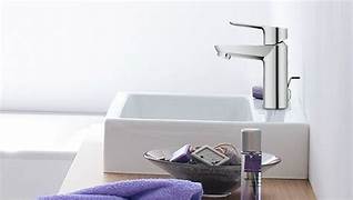 Monomando corto para lavabo Cromo BauEdge GROHE 32819000