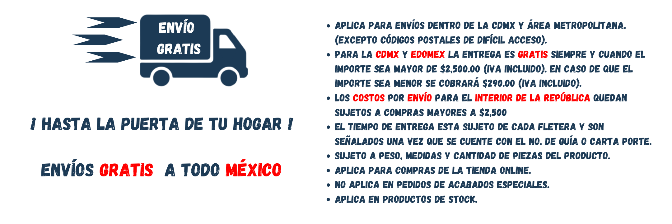Envíos Gratis