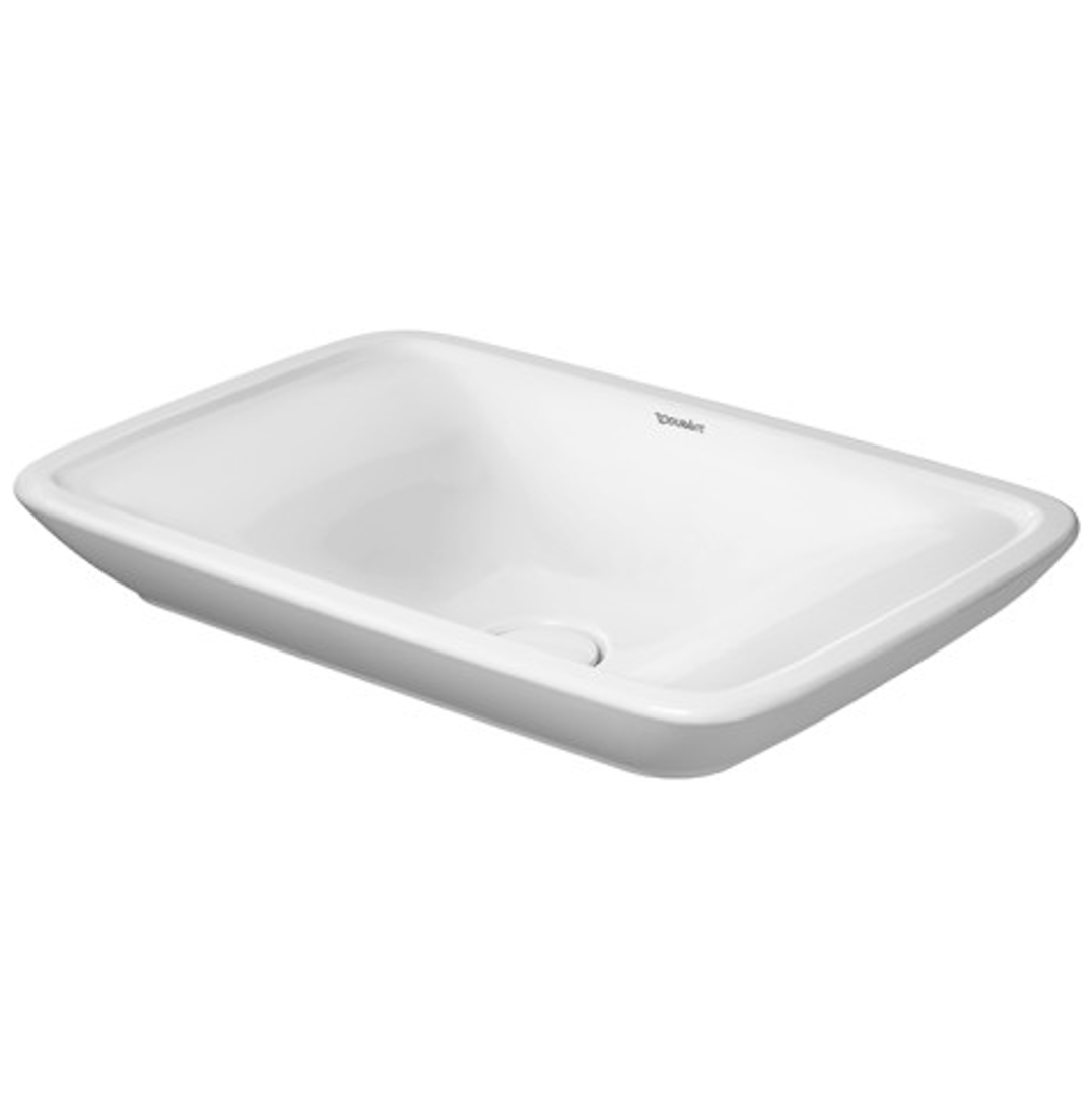 Lavabo PuraVida Sobre Cubierta sin Rebosadero 70x46.5x8.5/7.5 cm Duravit 0369700000