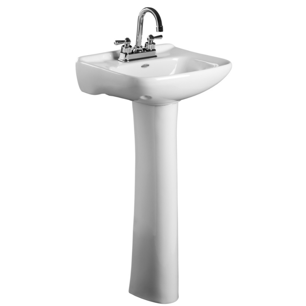 Lavabo de pedestal cosmos (para lavabo NEO) color blanco URREA 53006022 *No incluye monomando