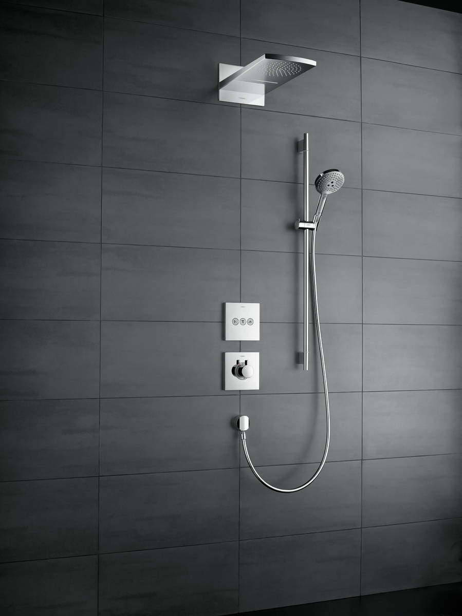 Raindance Select S Set de ducha 120 3jet con barra de ducha 90 cm y jabonera Hansgrohe 26631000 St