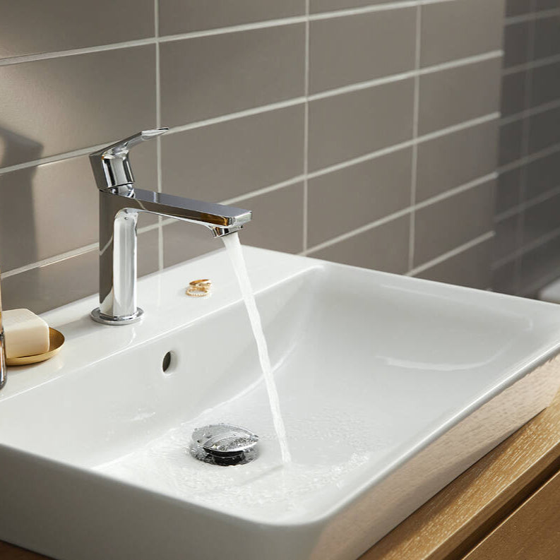 Rebris E 110 Monomando de lavabo CoolStart sin vaciador Cromo Hansgrohe 72560000 Essentials