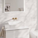 Tecturis E Mezclador monomando de lavabo empotrado con caño 22.5 cm Bronce Cepillado Hansgrohe 73051140 Essentials