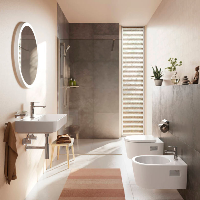 Rebris S Monomando de lavabo 110 sin vaciador CoolStart Cromo Hansgrohe 72520000 Essentials
