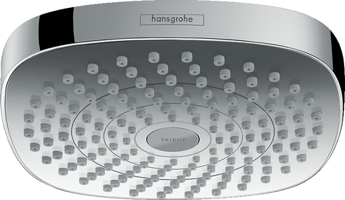 Ducha fija 180 2jet EcoSmart Croma Select E Hansgrohe 26528000