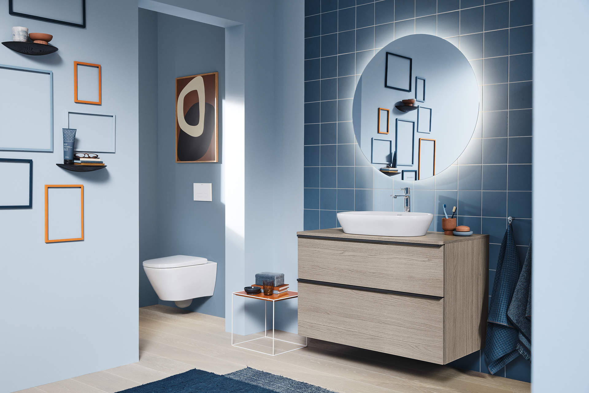 Lavabo D-Neo Sobre Cubierta sin Rebosadero 60x40x12 cm Duravit 2372600070