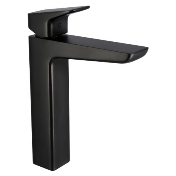 Monomando Alto para Lavabo FONTE® Negro Mate STANZA 21.2156.37