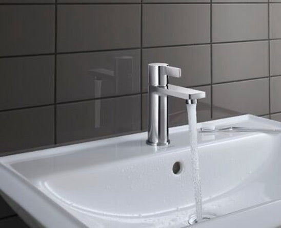 Lavabo D-Neo Porcelana con Rebosadero parte inferior Vitrificada para Montaje Mural. Medidas 60x44x16.5 cm Duravit 2366600000