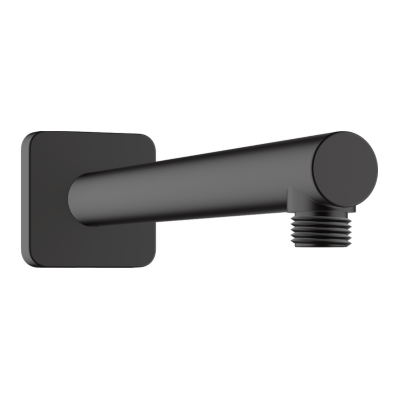 Vernis Shape Brazo de ducha 24 cm Negro Mate Hansgrohe 26405670 Essentials