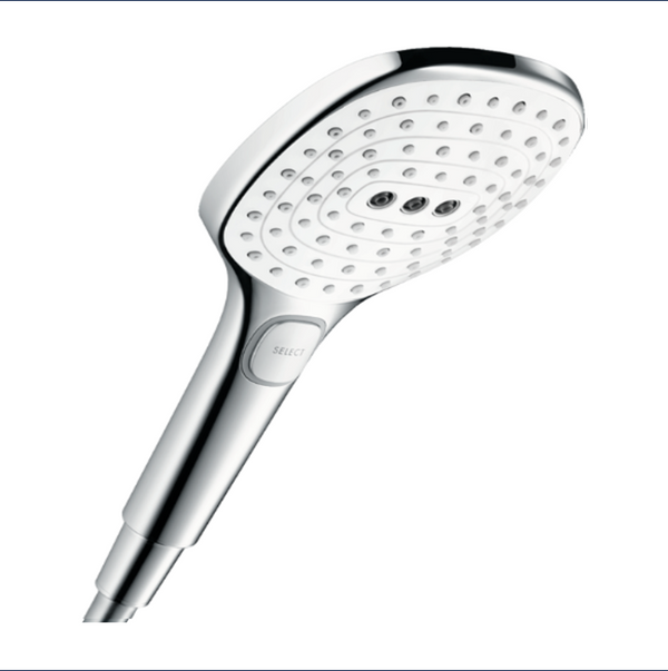 Raindance Select E Teleducha 120 3jet Blanco/Cromo Hansgrohe 26520400