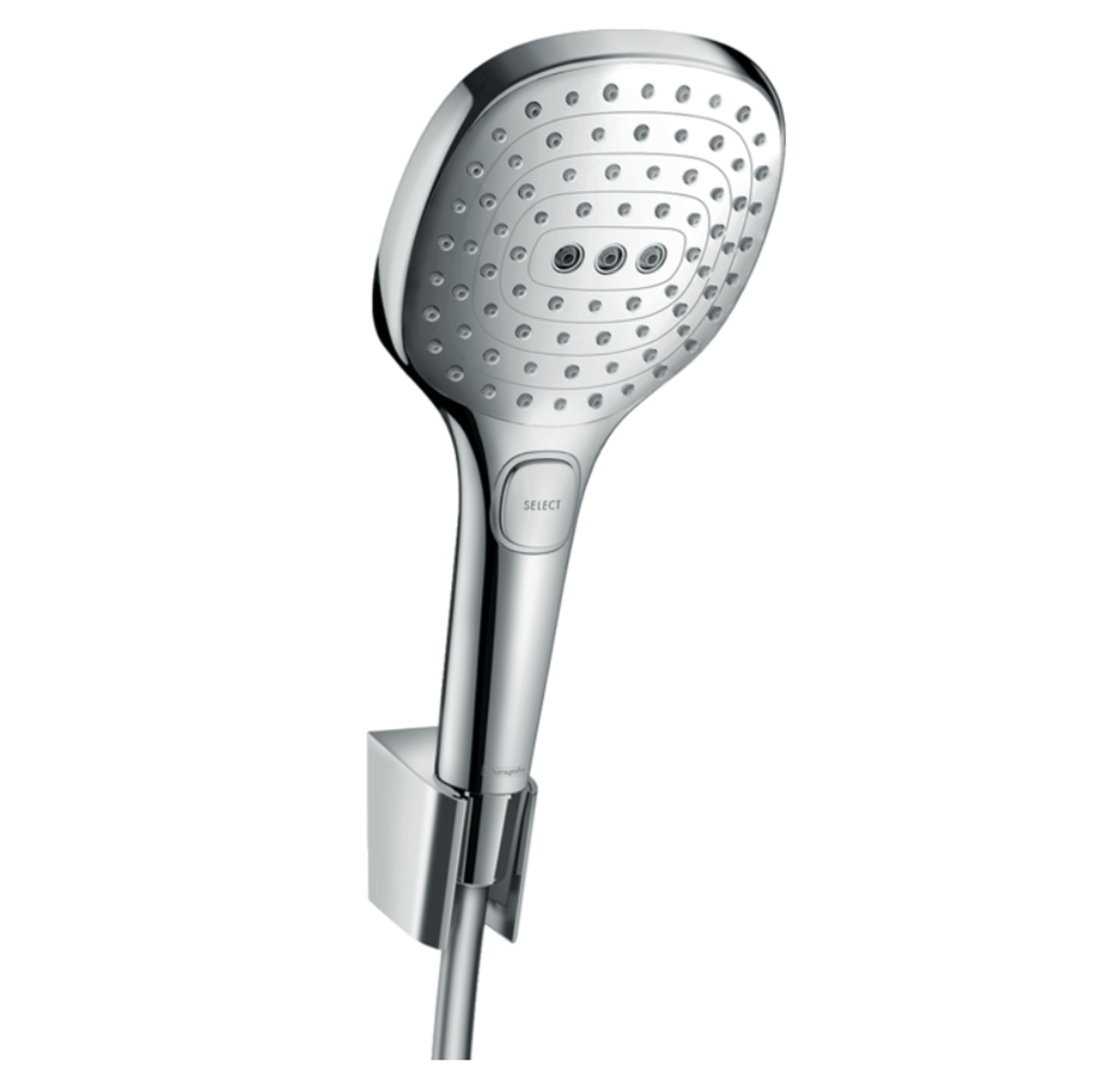 Raindance Select E Set de soporte de ducha 120 3jet con manguera de ducha Hansgrohe 26720000