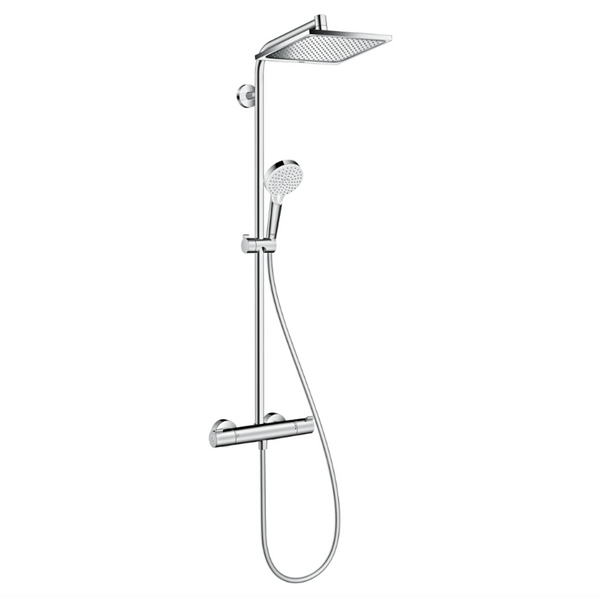 Crometta E Showerpipe 240 1jet con termostato Hansgrohe 27271000 Essentials