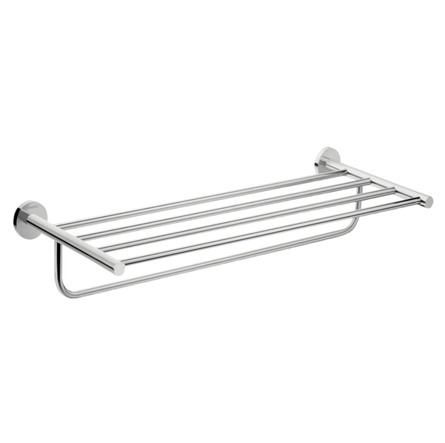 Toallero Hotelero de Repisa Cromo Logis Universal Hansgrohe 41720000