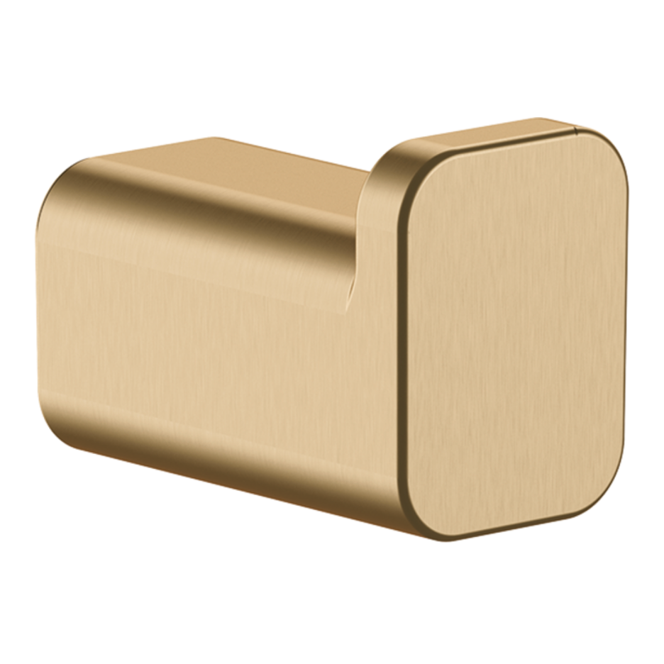 Addstoris Percha Sencilla Latón Bronce Cepillado Hansgrohe 41742140 Essentials