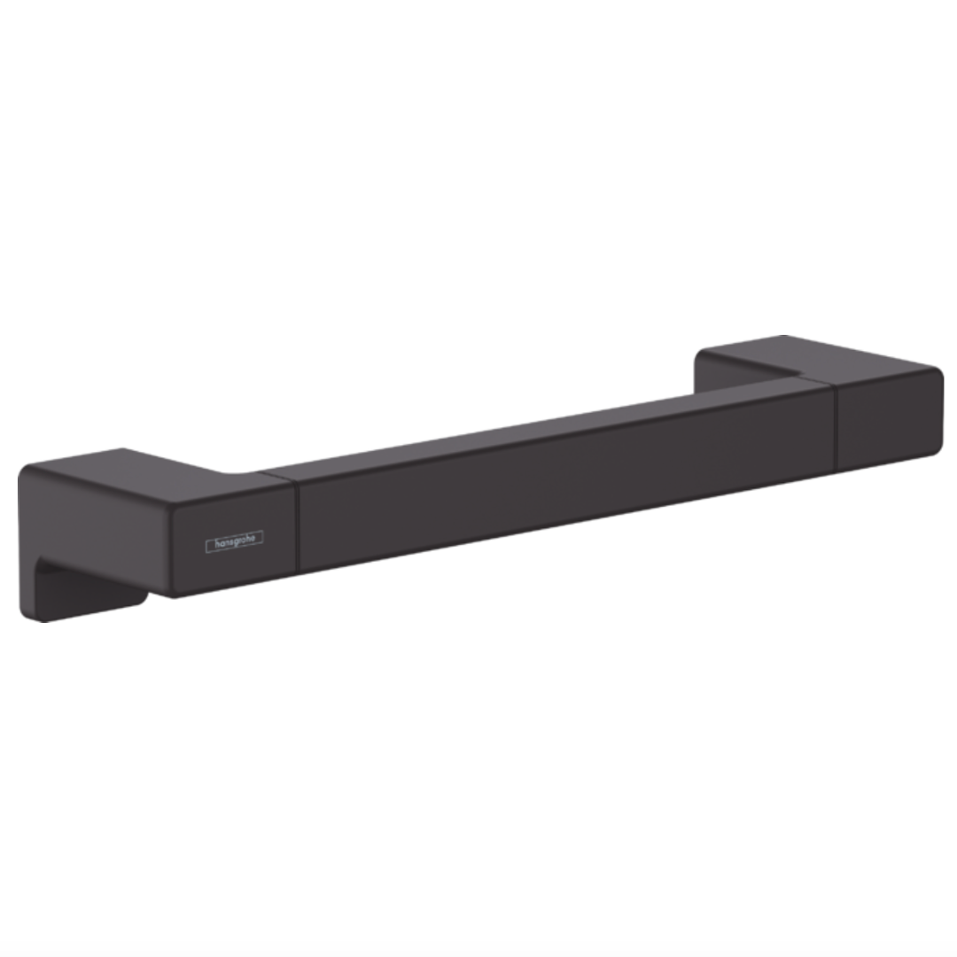 Addstoris Toallero de Manos Asidero Negro Mate Hansgrohe 41744670 Essentials