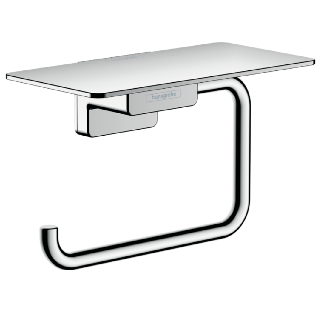 Addstoris Portarrollos con Repisa Cromo Hansgrohe 41772000 Essentials