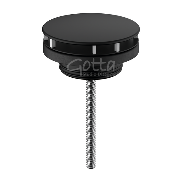 Vaciador fijo para lavabo Negro Mate Hansgrohe 50001670 Essentials