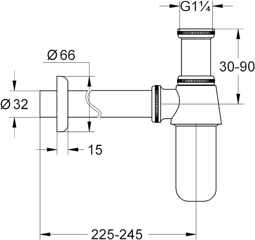 Céspol de bote cromo Grohe 28920000