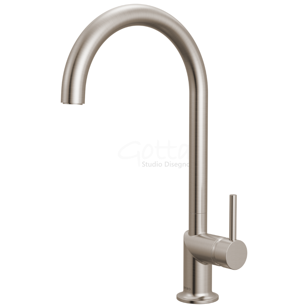 Odin Grifo de Cocina Monomando Acero Inoxidable para Exterior Brizo 63075LF-SSLHP-OD