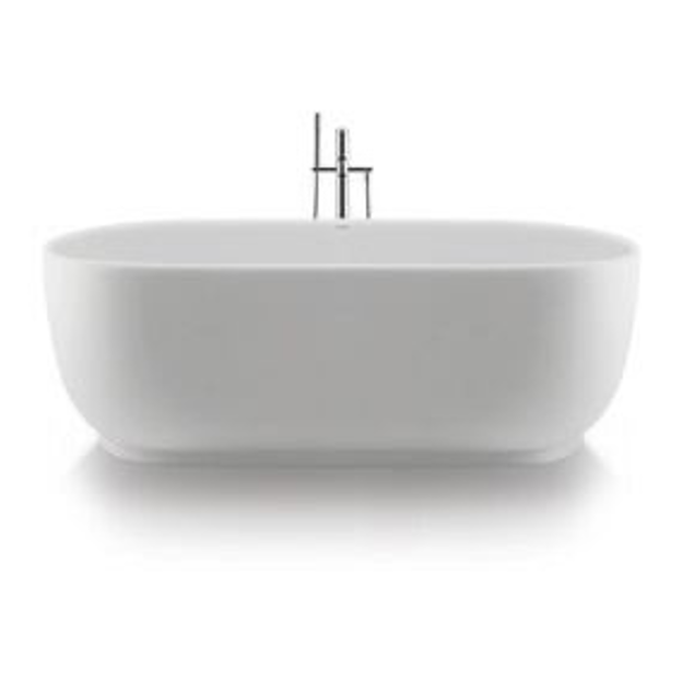 Bañera freestanding Luv Duravit 180x80 cm 700434000000090