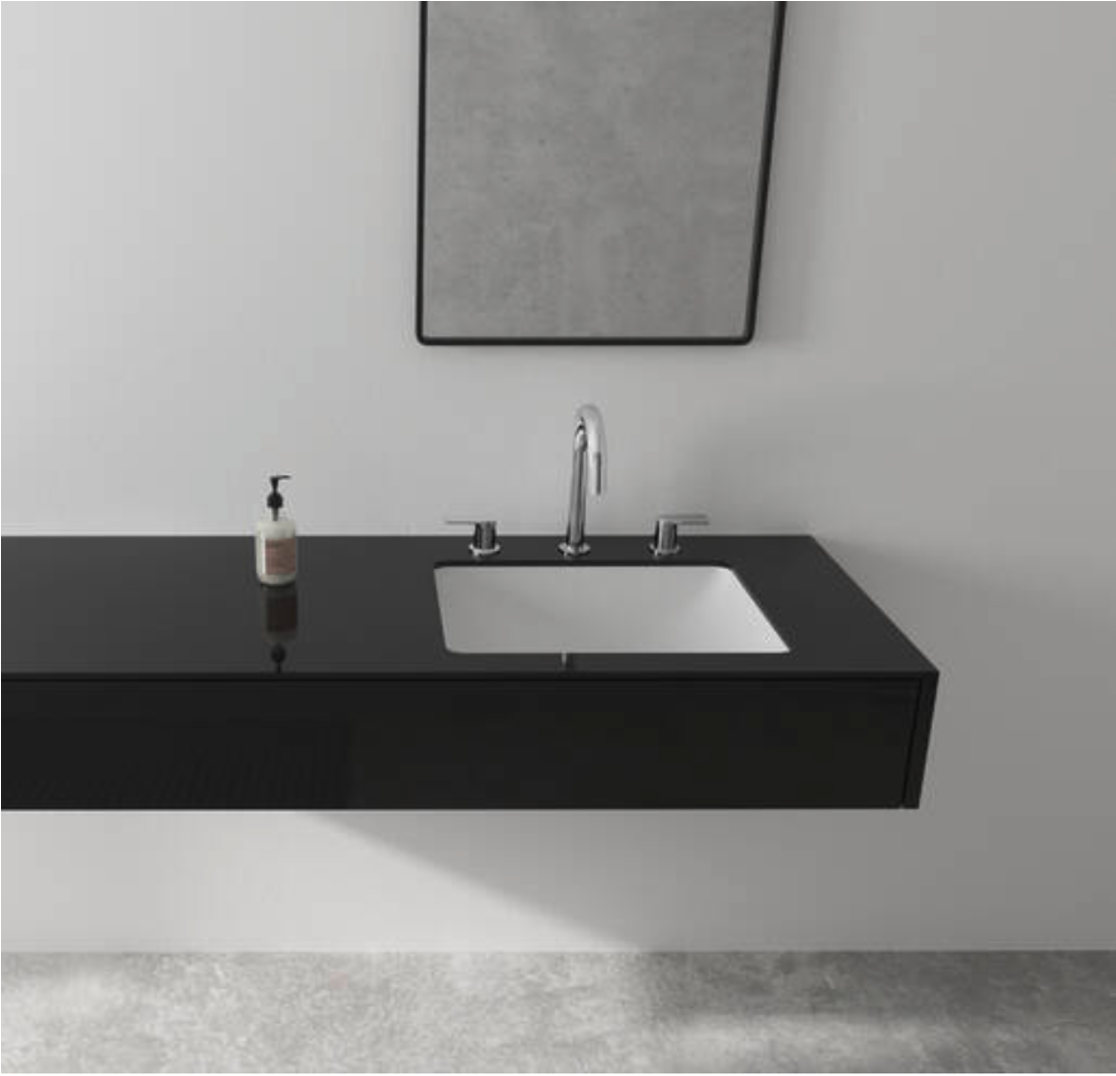 Vernis Shape Mezcladora de Lavabo de 3 agujeros con vaciador Hansgrohe 71563000