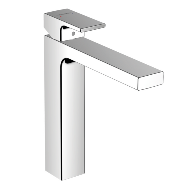 Vernis Shape Mezclador monomando de lavabo 190 Cromo sin vaciador Hansgrohe 71591000 Essentials