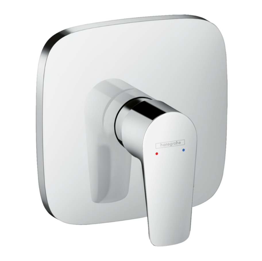 Hansgrohe Set De Instalación Exafill Completo Plus De Alto Diseño Chapado En Cromo Para Su Uso Con Especial Tina 58128000