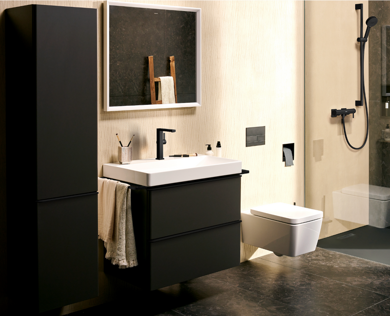 Tecturis E Mezclador monomando de lavabo 240 Fine CoolStart EcoSmart+ s/vaciador Bronce Cepillado Hansgrohe 73072140