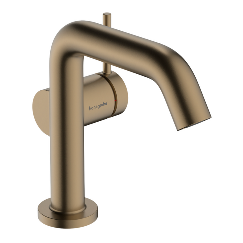 Monomando de Lavabo Tecturis 110 Bronce Cepillado Hansgrohe 73321140 Essentials