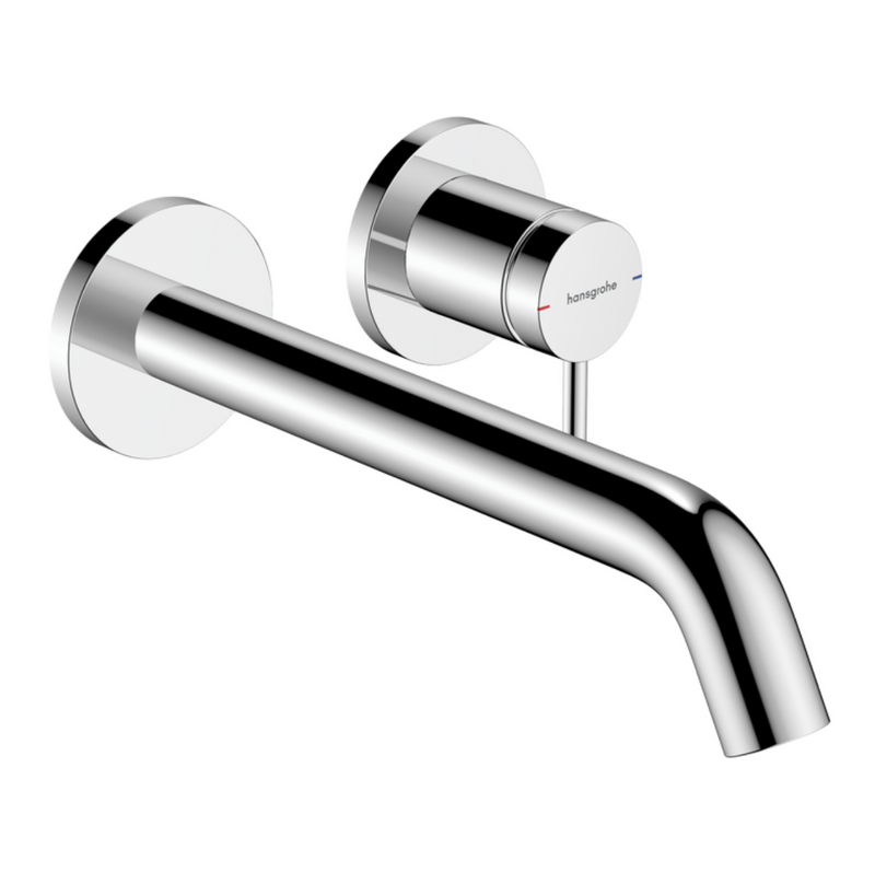 Tecturis S Mezclador monomando de lavabo empotrado con caño 22.5 cm Cromo Hansgrohe 73351000 Essentials