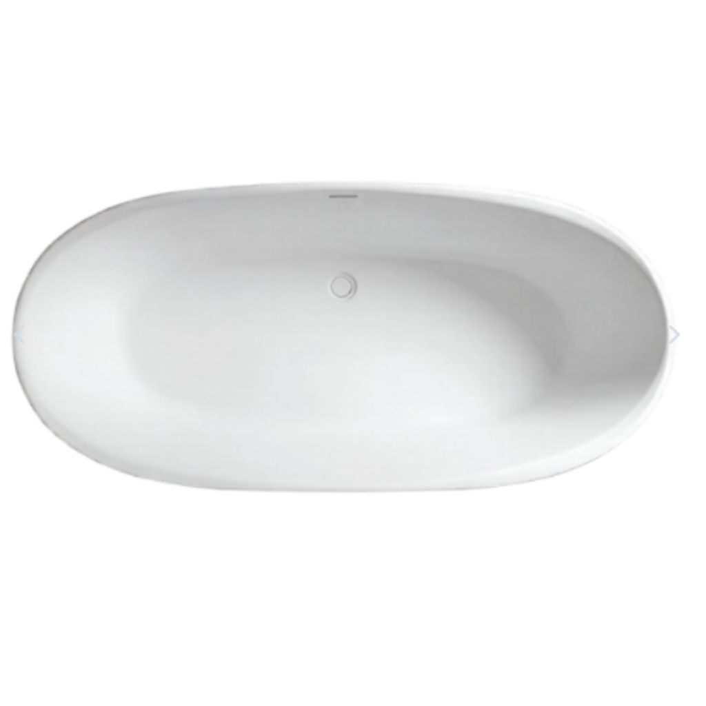 Tina URREA freestanding con hidromasaje ovalada (20TFH.3) Color blanco, capacidad 310L.