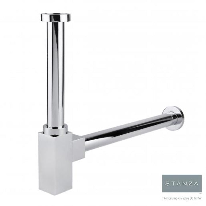 Céspol Cuadrado de Diseño Kader E Cromo Stanza 80.8110.21