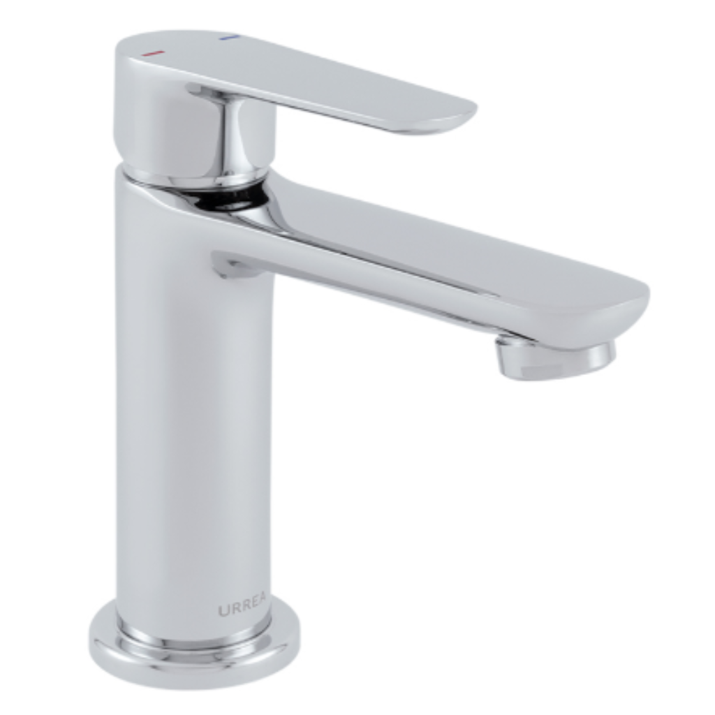 Monomando corto para lavabo CONTRACT IV acabado cromo URREA 9453