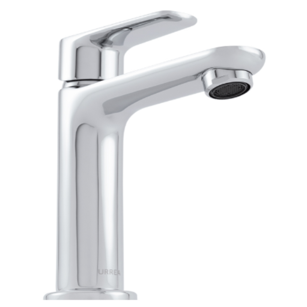 Monomando corto para lavabo CONTRACT IV acabado cromo URREA 9453