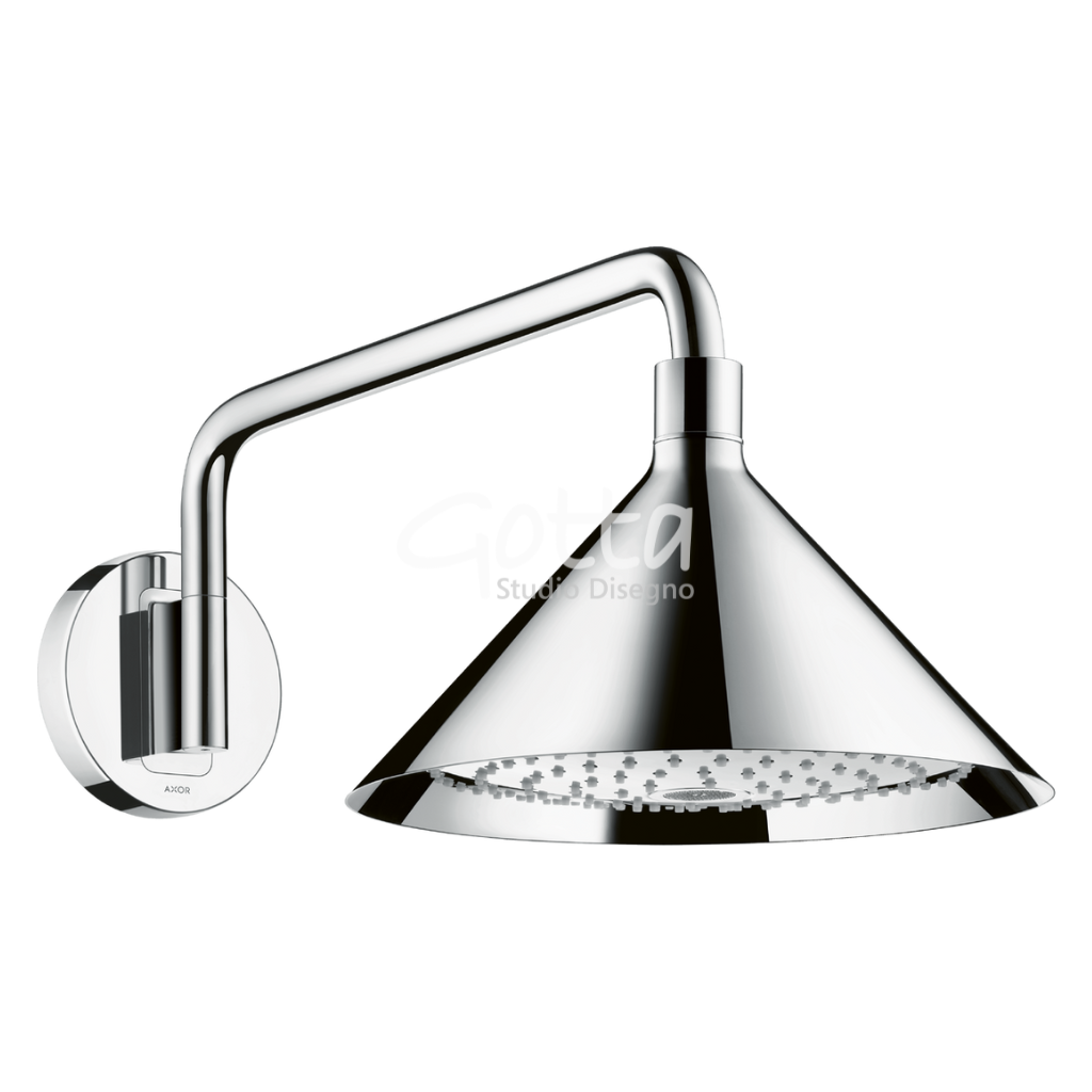 AXOR Showers Front Ducha fija 240 2jet Mural acabado Cromo AXOR 26021000 ¡DISPONIBLE PARA ENTREGA INMEDIATA!