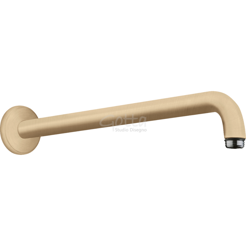 Brazo de ducha 38.9 cm Bronce Cepillado Hansgrohe 27413140 Essentials