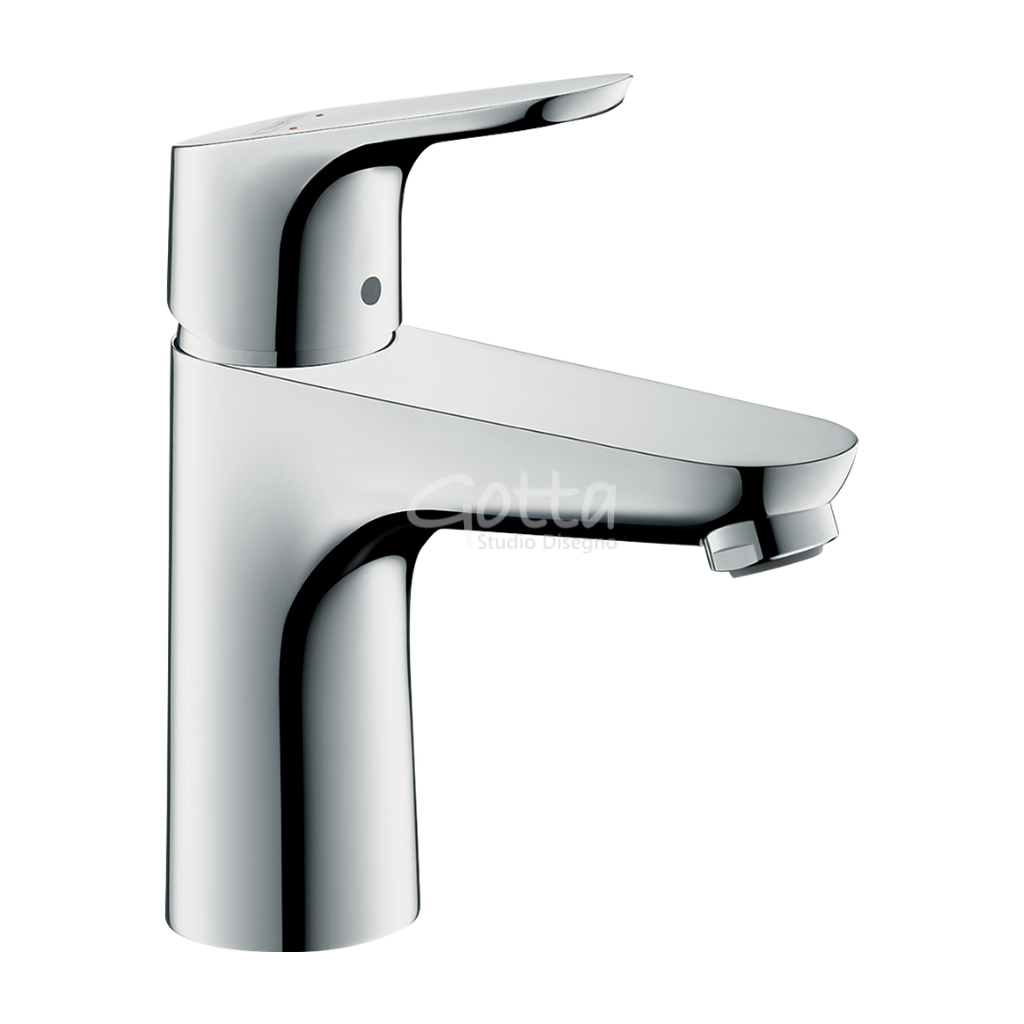 Focus 100 Monomando de lavabo con vaciador Cromo Hansgrohe 31607000 ¡DISPONIBLE PARA ENTREGA INMEDIATA!