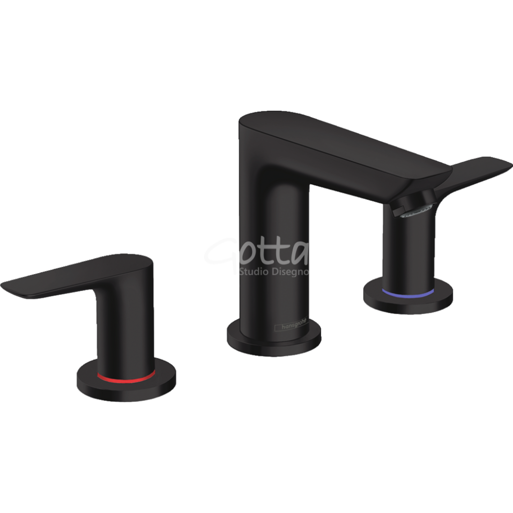 Mezcladora de lavabo Talis E 3 agujeros con vaciador automático Negro Mate Hansgrohe 71733670 ¡DISPONIBLE PARA ENTREGA INMEDIATA!