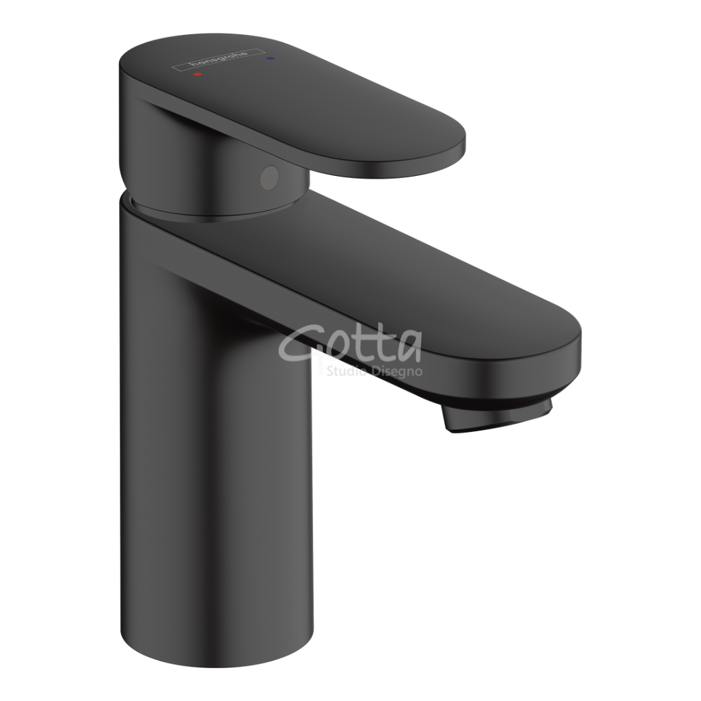 Vernis Blend 100 Monomando de lavabo con vaciador automático Negro Mate Hansgrohe 71551670 ¡DISPONIBLE PARA ENTREGA INMEDIATA!